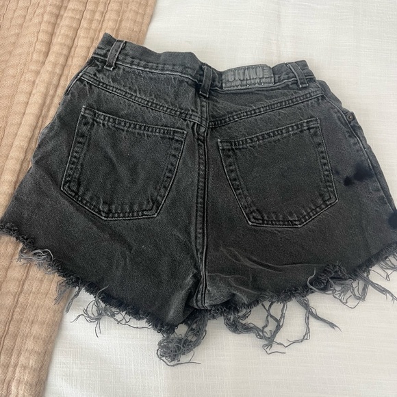 Gitano black denim vintage shorts size 8 - Picture 2 of 3